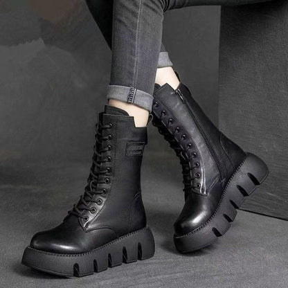 Orthopedic Leather Boots EVA-US EVA-US