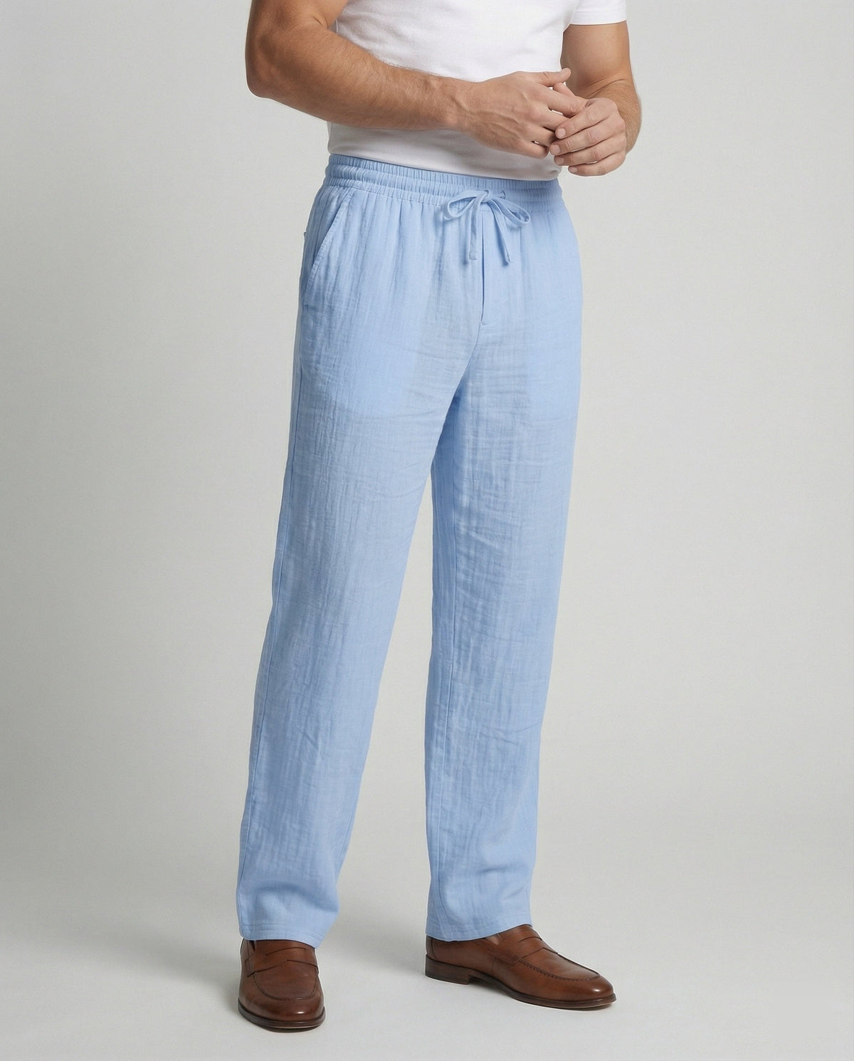 Men's Casual Linen Pants EVA-US