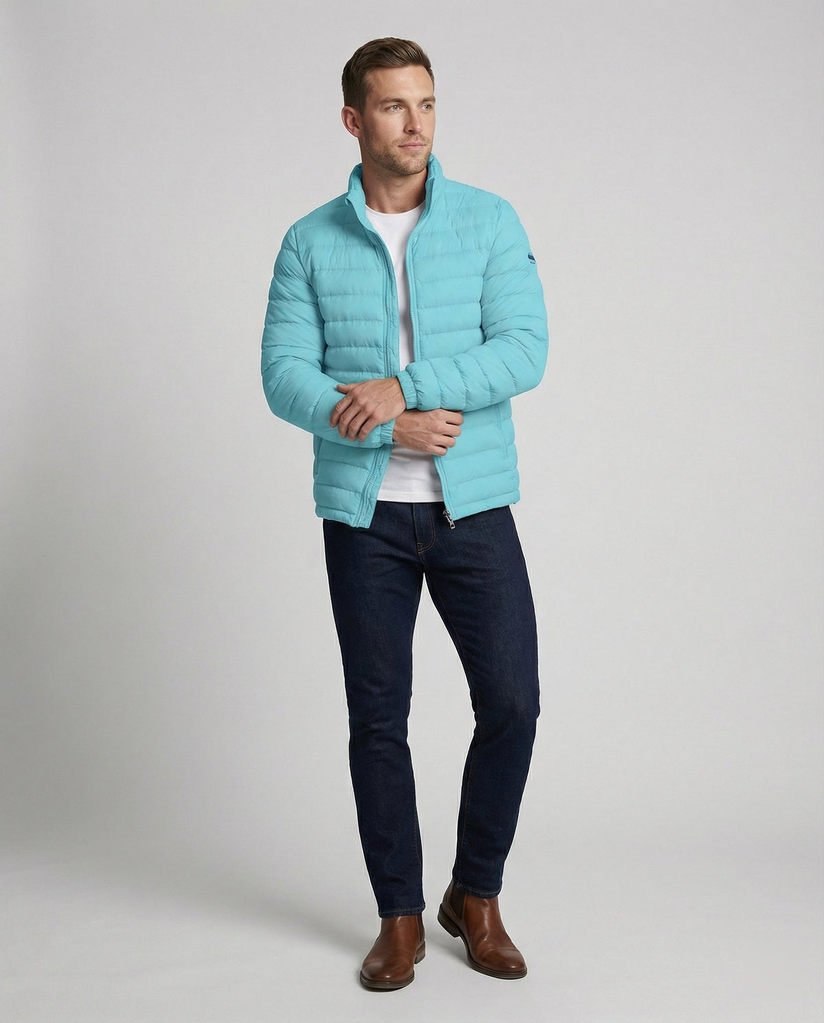 EVA-US | Men's Luxury Down Puffer Jacket - Warm & Stylish