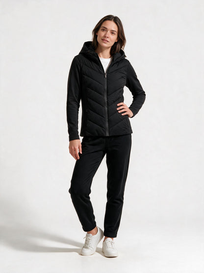 Damen Chevron Steppjacke