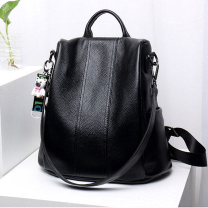EVA-US | Anti-Theft Leather Backpack