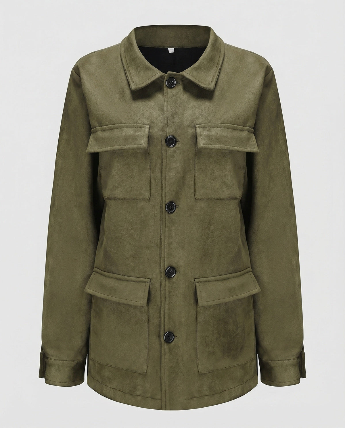 Women's Utility Jacket made of Suede