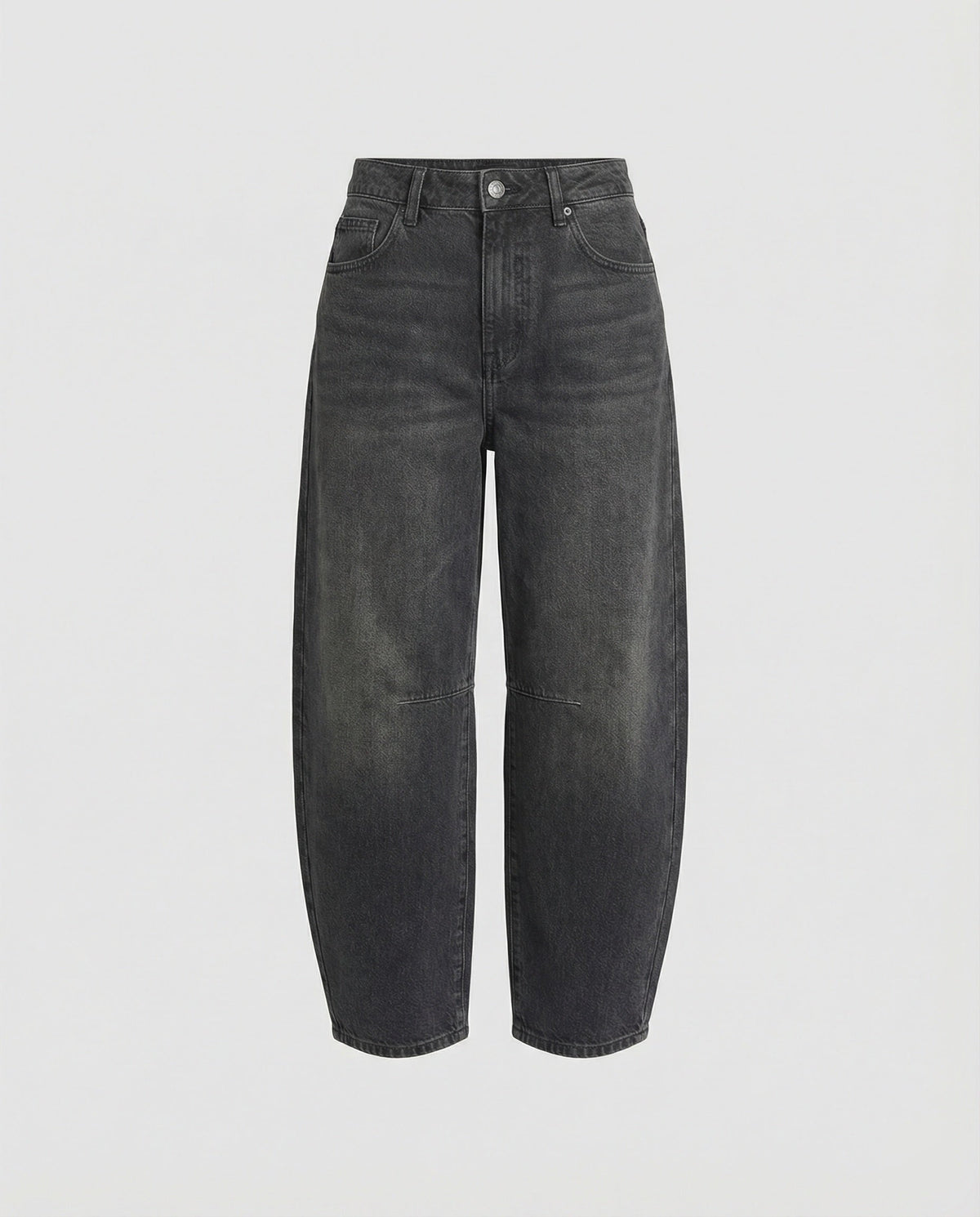 EVA-US | Mid Rise Barrel Jeans for Women