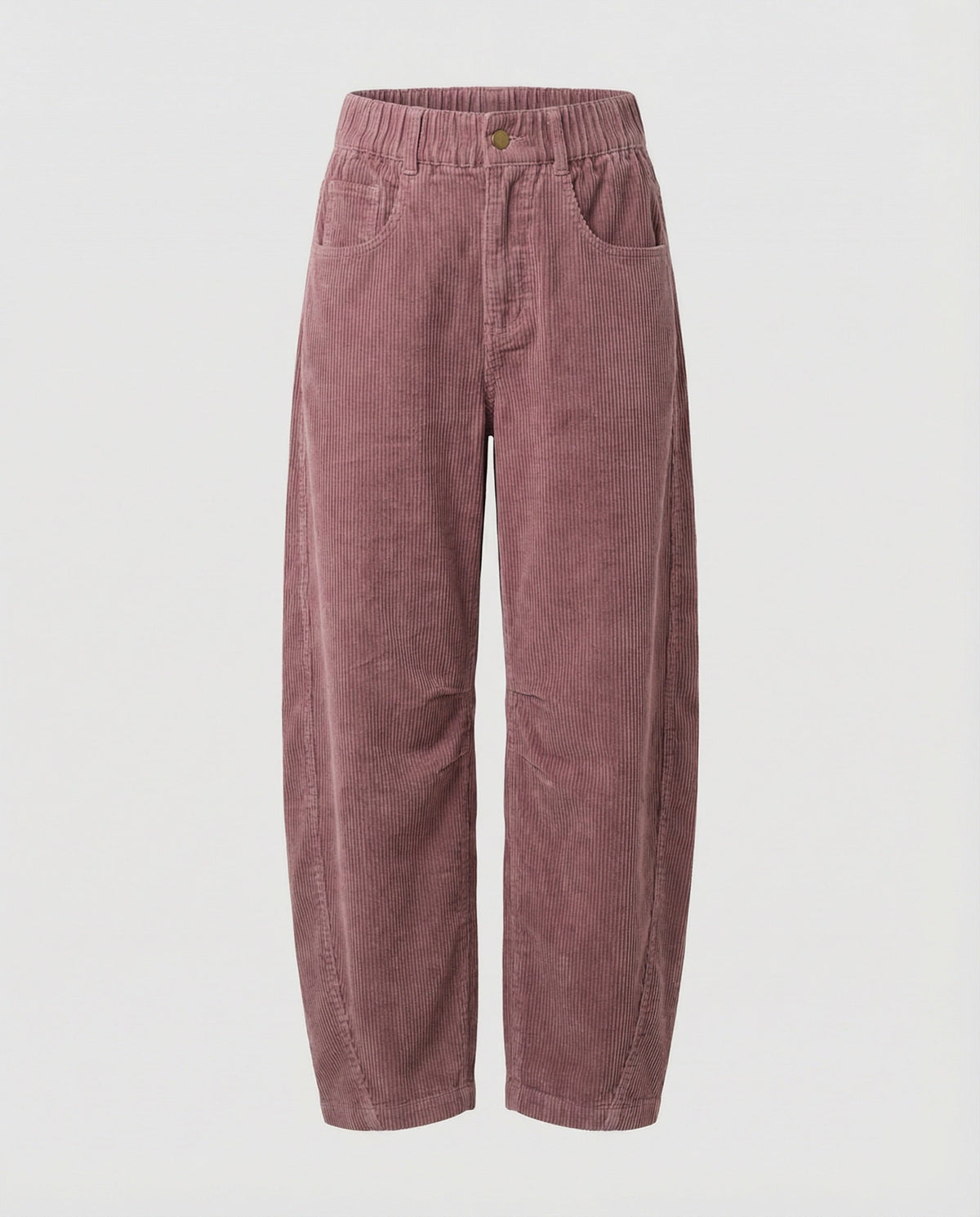 Women Cord Pants Women Wide High Waist