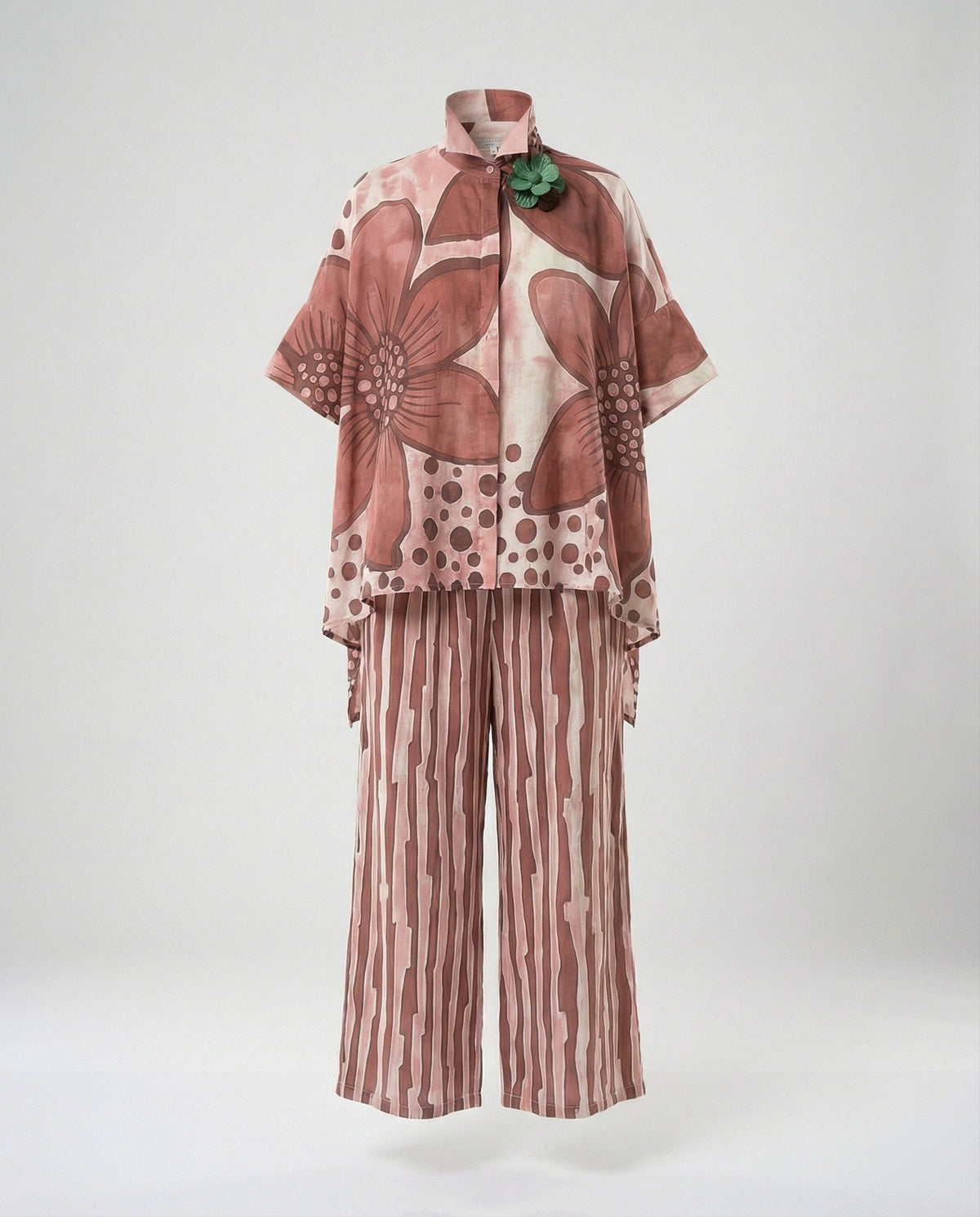 Women's Two-Piece Set Tunic Palazzo