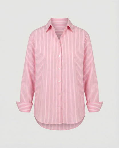 Women's Blouse Top Women's Striped Wide
