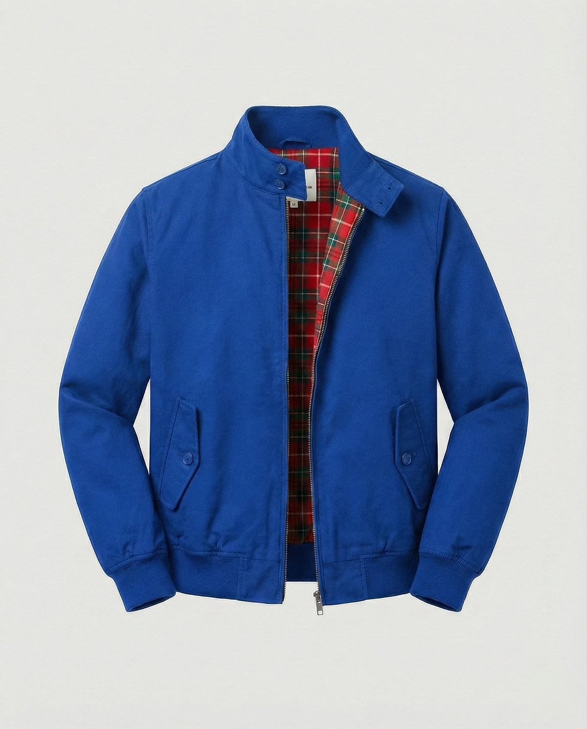 Men's Harrington jacket with zipper