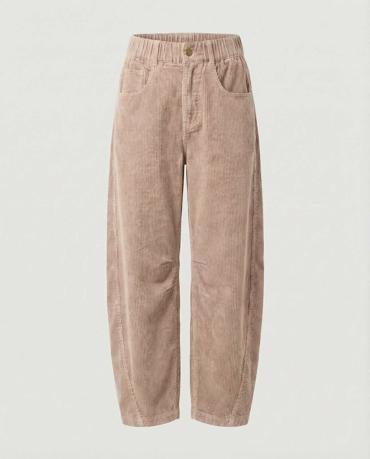 Women Cord Pants Women Wide High Waist