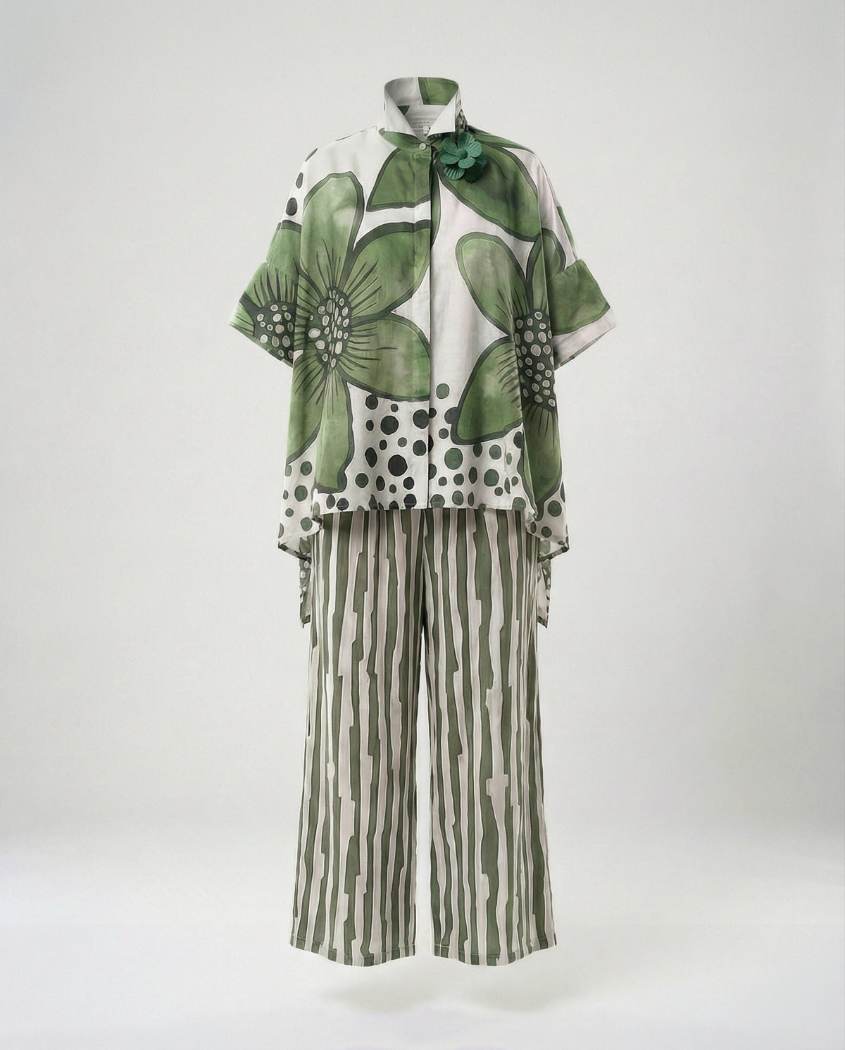 Women's Two-Piece Set Tunic Palazzo