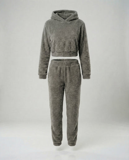 Women's Lounge Suit with Cropped Jacket