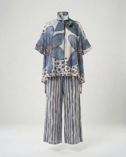 Women's Two-Piece Set Tunic Palazzo