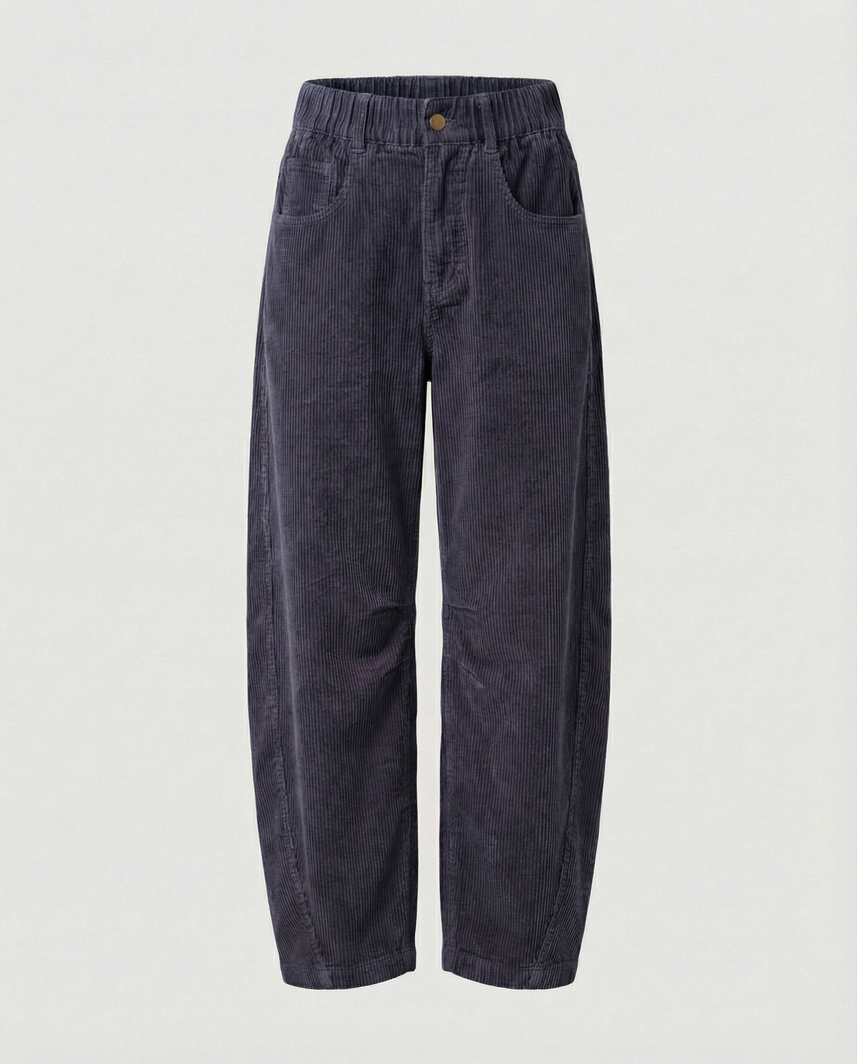 Women Cord Pants Women Wide High Waist