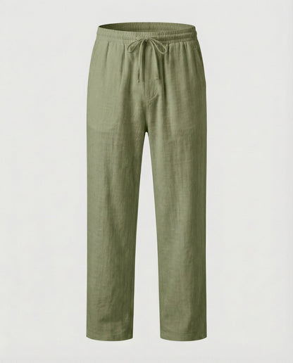 Casual linen pants men