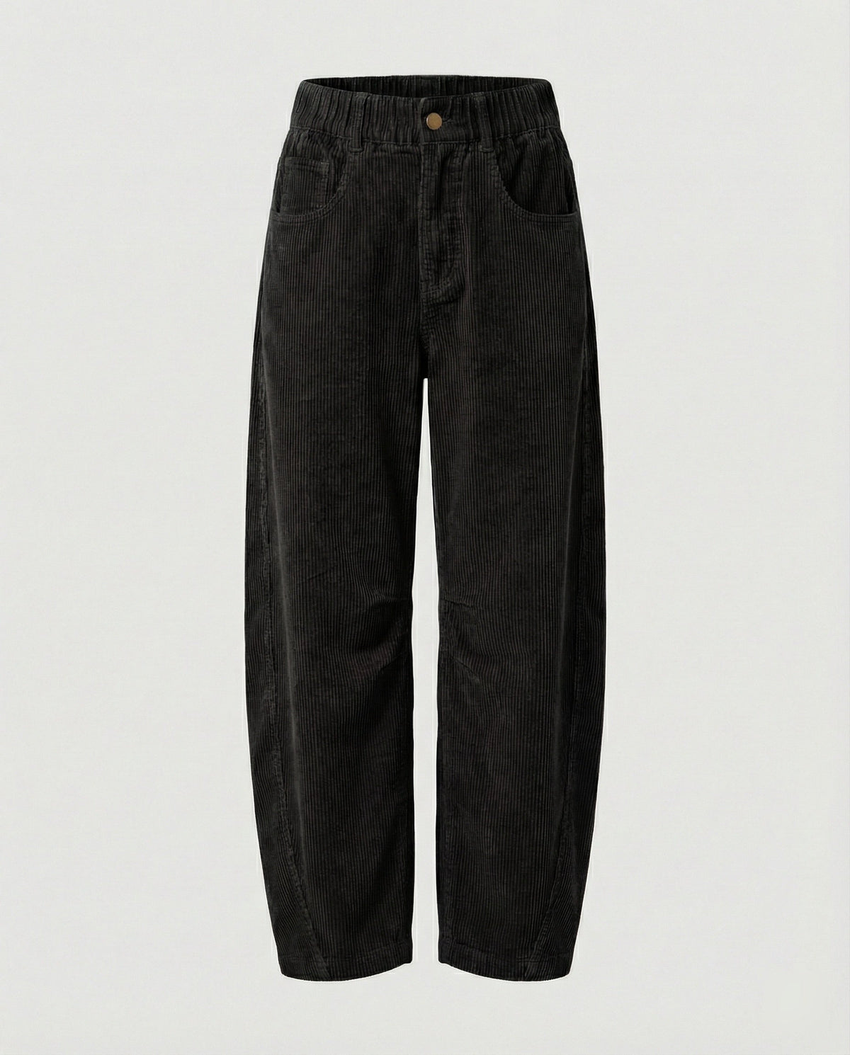 Women Cord Pants Women Wide High Waist