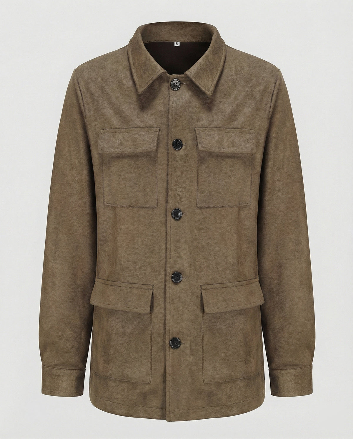 Women's Utility Jacket made of Suede