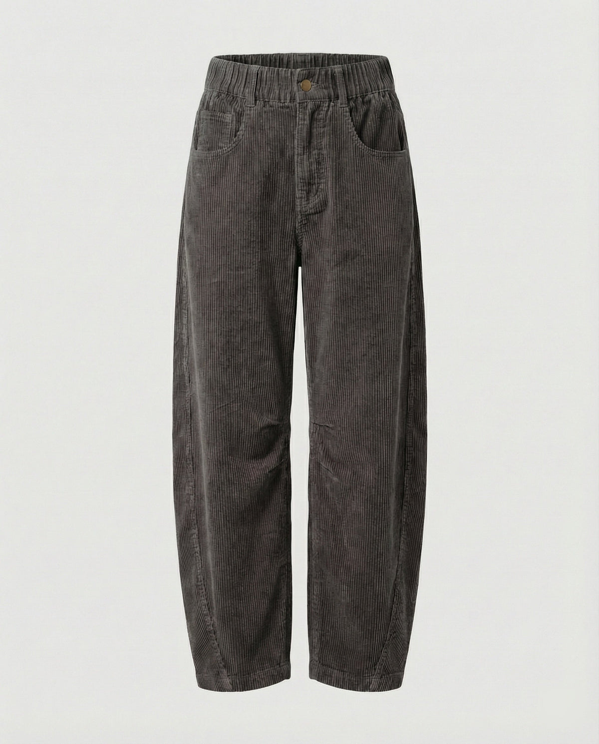 Women Cord Pants Women Wide High Waist
