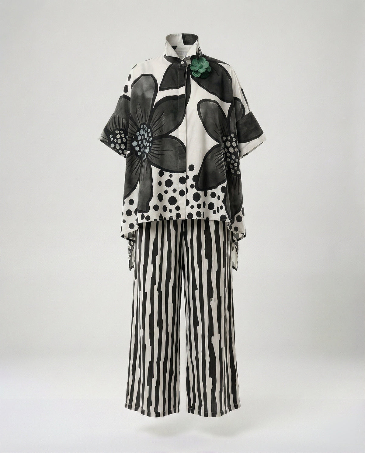 Women's Two-Piece Set Tunic Palazzo