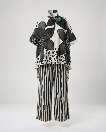 Women's Two-Piece Set Tunic Palazzo