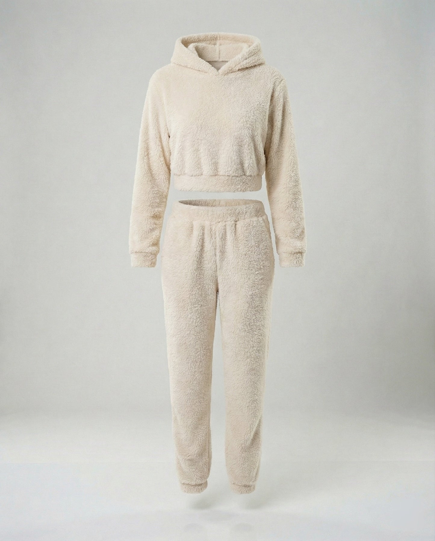 Women's Lounge Suit with Cropped Jacket