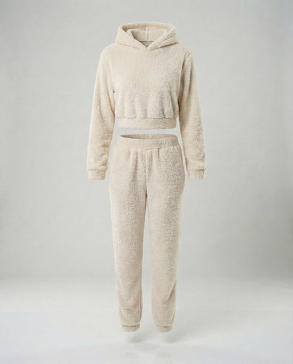 Women's Lounge Suit with Cropped Jacket