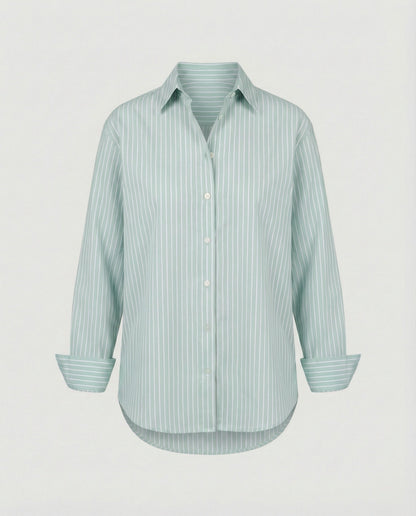 Women's Blouse Top Women's Striped Wide