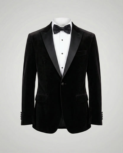 EVA-US | Men's Summer Jacket with Slim Fit and Contrasting Lapel