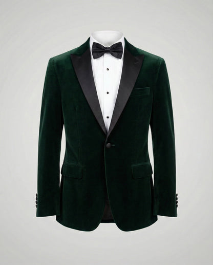 EVA-US | Men's Summer Jacket with Slim Fit and Contrasting Lapel