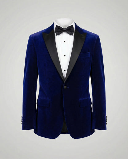 EVA-US | Men's Summer Jacket with Slim Fit and Contrasting Lapel