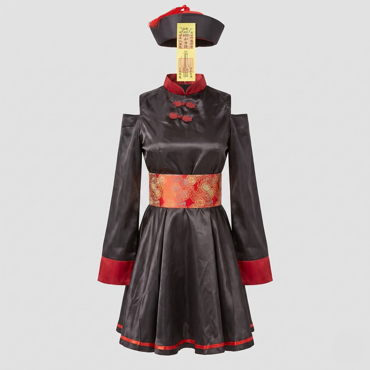 Women's Stylish Costume in Asian Design with Elegant Details EVA-US