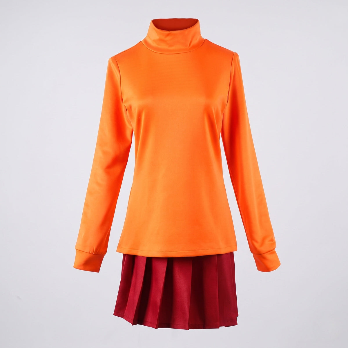 Women Cosplay Costume Set with warming turtleneck and skirts EVA-US