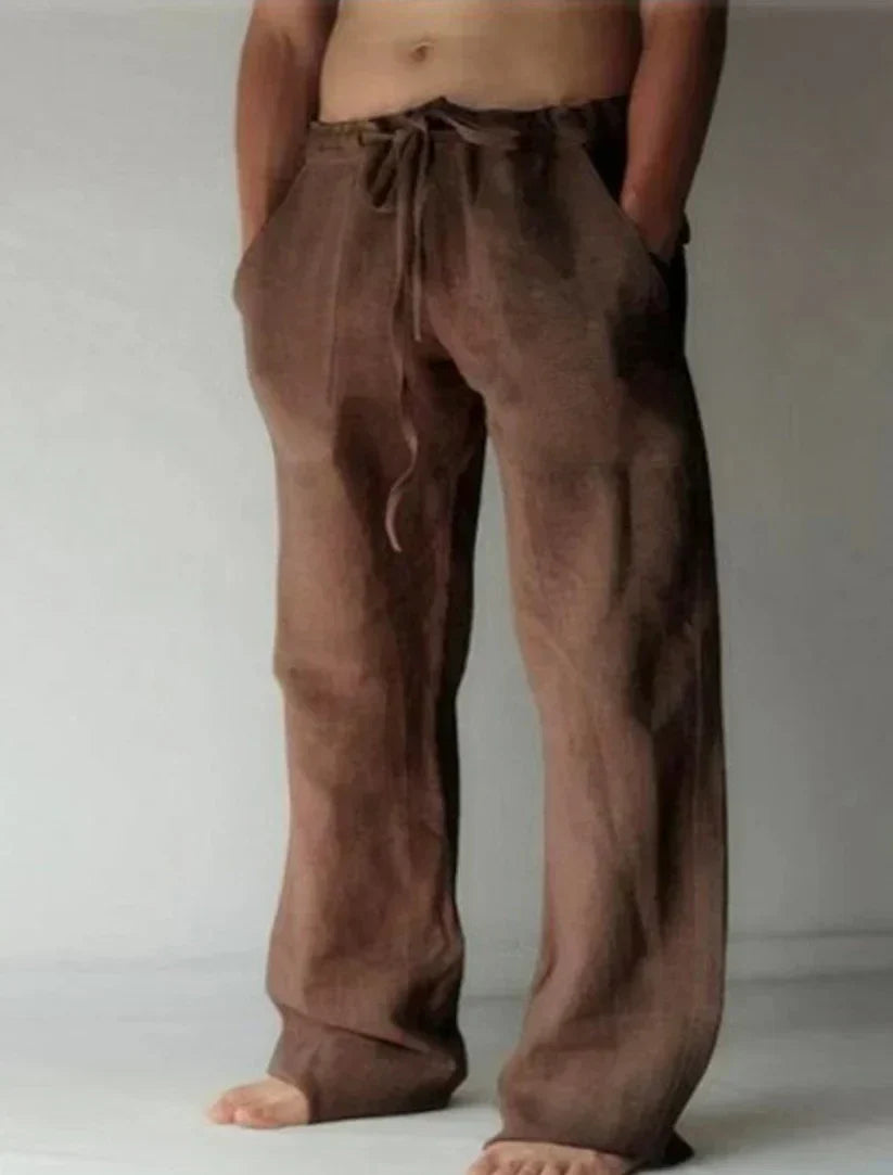 EVA-US | Men's Baggy Linen Trousers