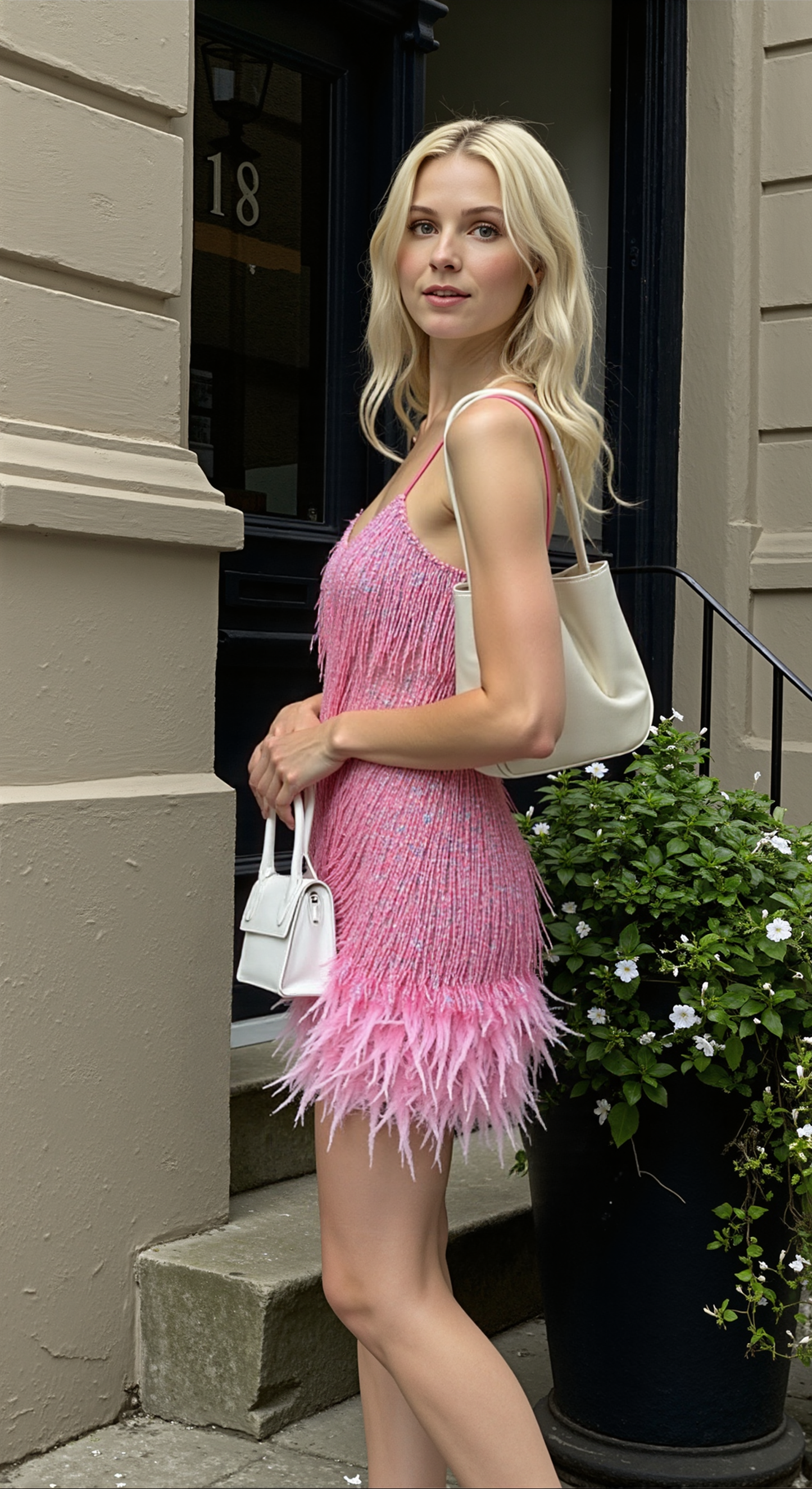 Samba – a Stylish Cocktail Dress - top view