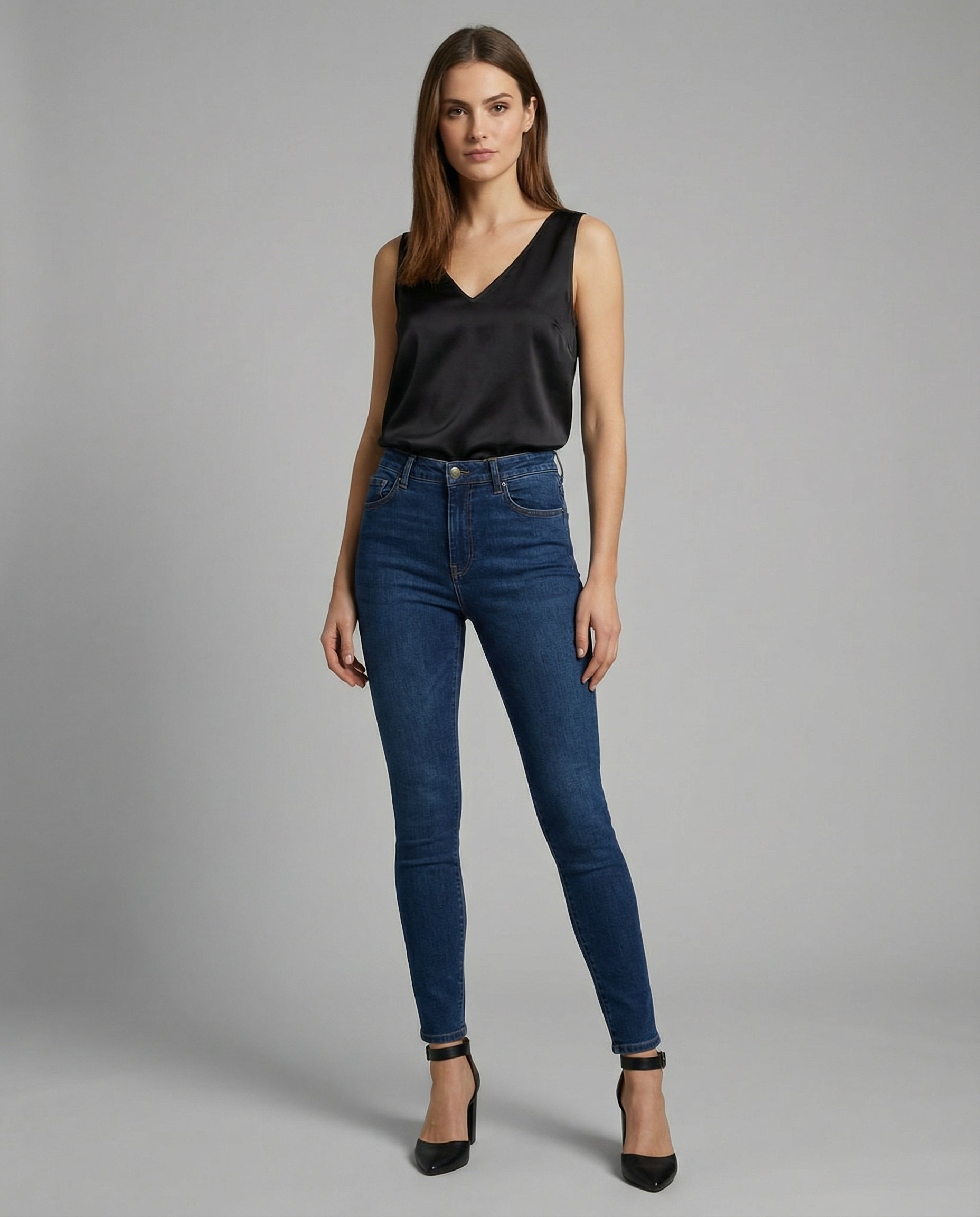 Silk Women's Tank Top - front view