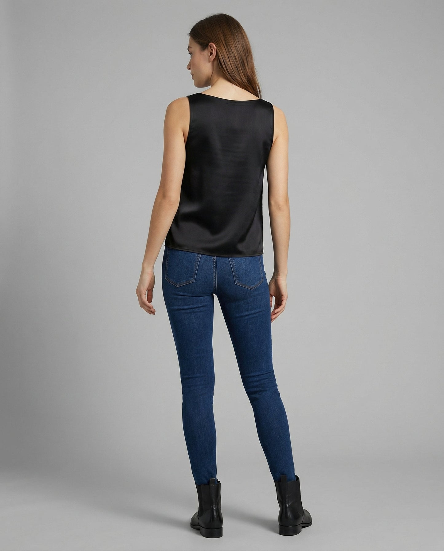 Silk Women's Tank Top - back view