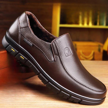 EVA-US - Men's casual shoes made of genuine leather