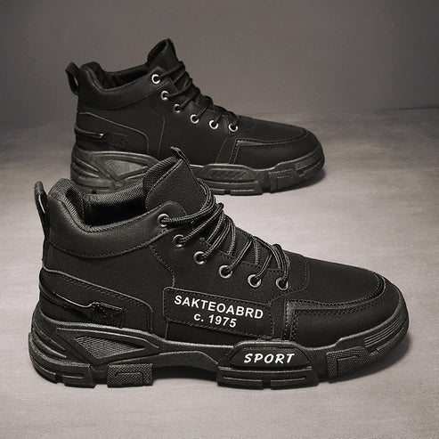 EVA-US - Classic Leather Boots for Men