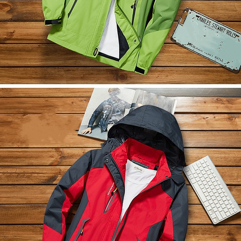Waterproof hiking jacket