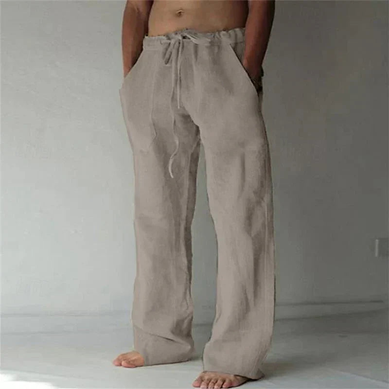EVA-US | Men's Baggy Linen Trousers