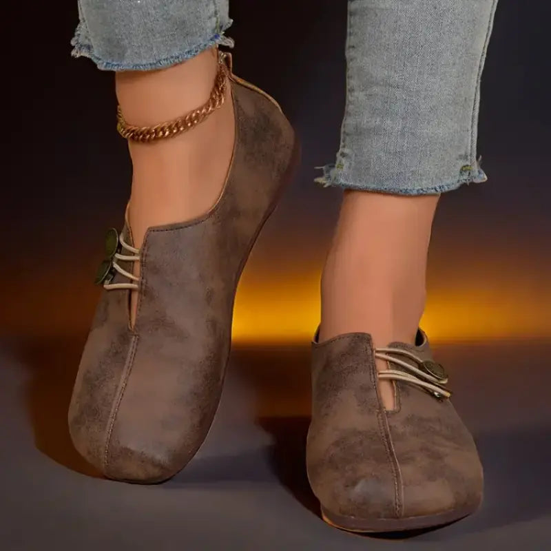 EVA-US | Elegant Ergonomic Flat Shoes with Soft Sole