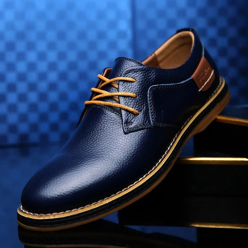 Genuine Leather Shoes for Men EVA-US