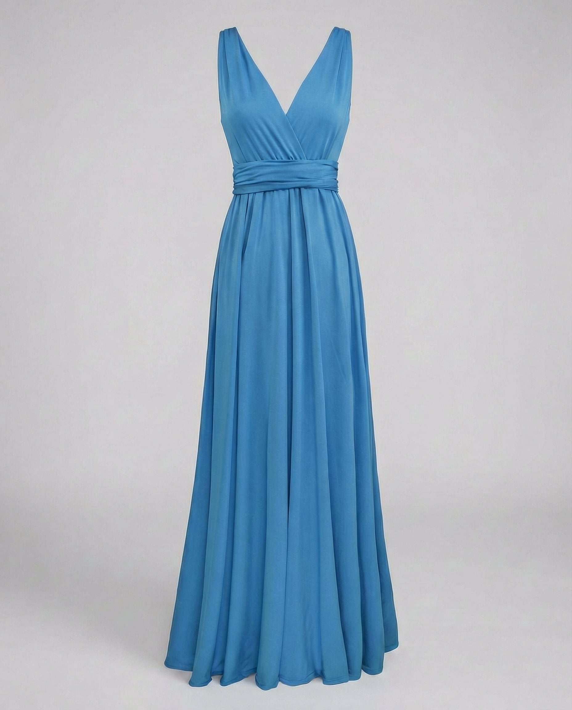 Women Multiway Wrap Dress with 50+ Wearing Variants & Elastic Fabric - product photo