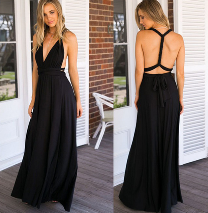 Women Multiway Wrap Dress with 50+ Wearing Variants & Elastic Fabric - product photo 22