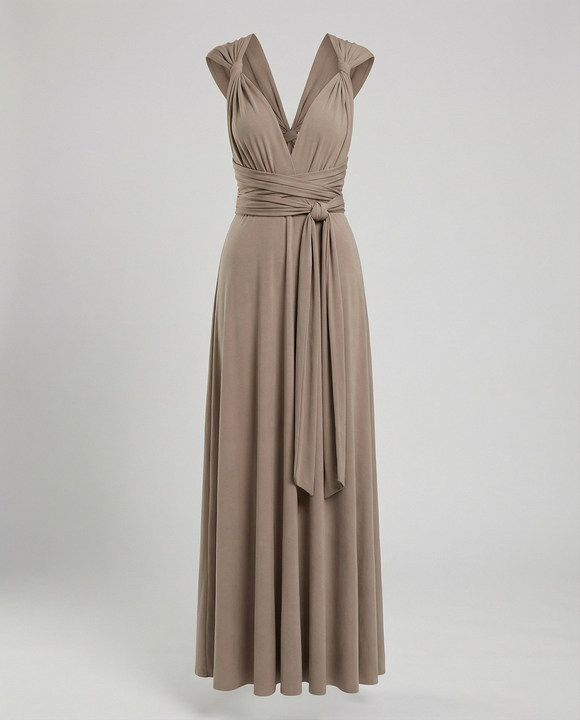 Women Multiway Wrap Dress with 50+ Wearing Variants & Elastic Fabric - product photo