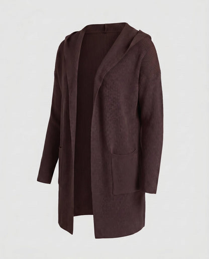Women's cardigan with a casual fit and practical pockets - Chichicherry