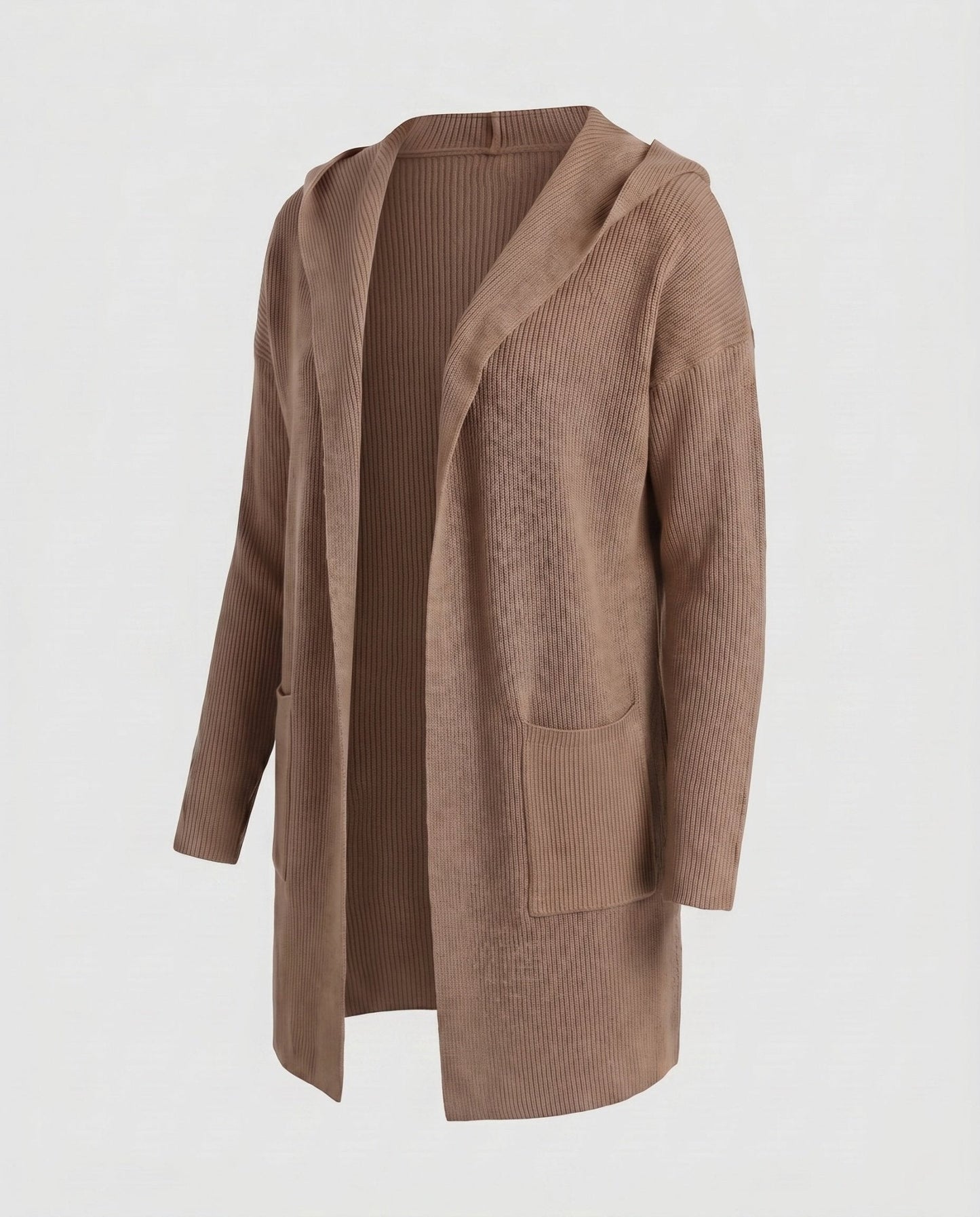 Women's cardigan with a casual fit and practical pockets - Chichicherry