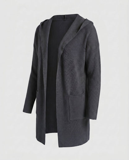Women's cardigan with a casual fit and practical pockets - Chichicherry