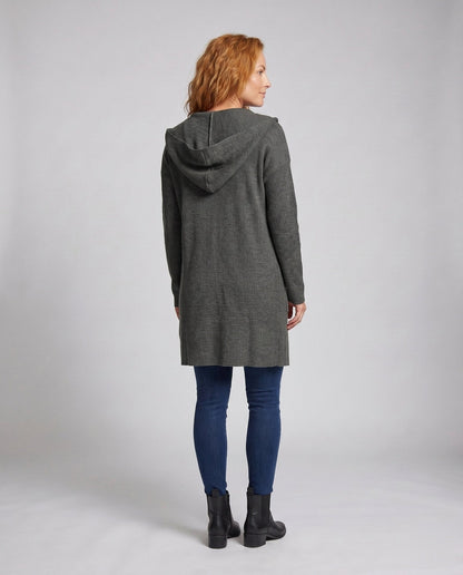 Women's cardigan with a casual fit and practical pockets - Chichicherry