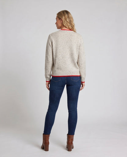 Women's cardigan with decorative button detail - Chichicherry