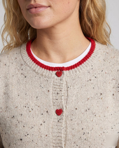 Women's cardigan with decorative button detail - Chichicherry