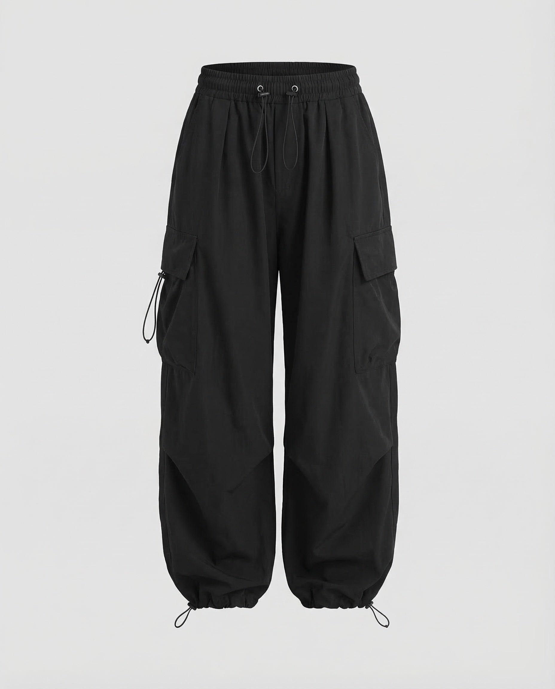 Women's Cargo Pants Oversize - Black colorway